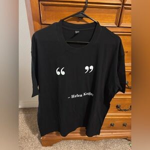Black Graphic T-Shirt with Quote (Funny Shirt)